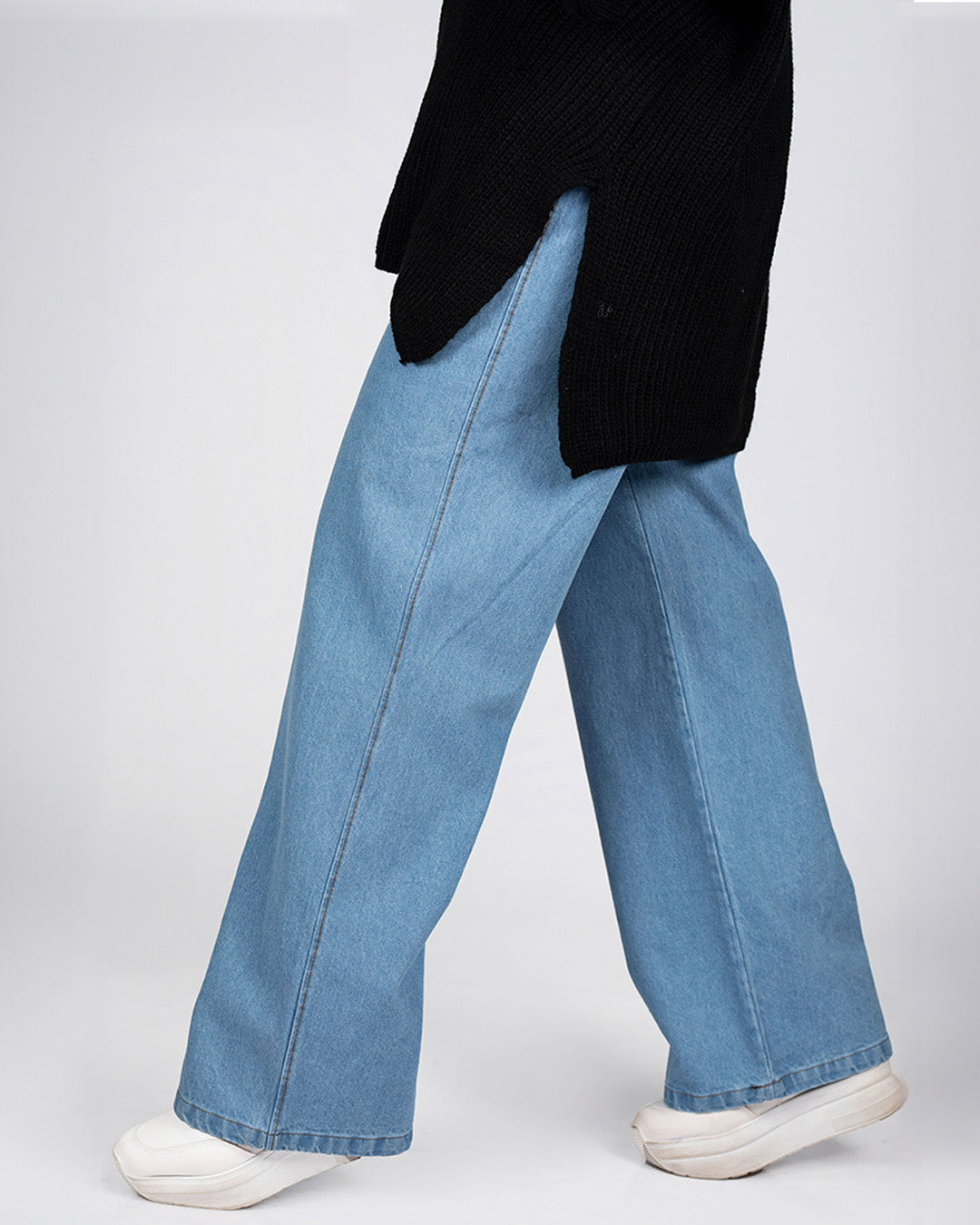 بنطلون جينز Wide leg 903