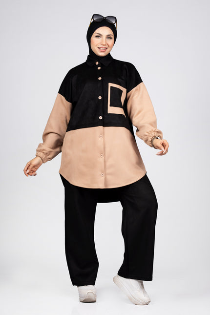 Suede Scuba Suit 909