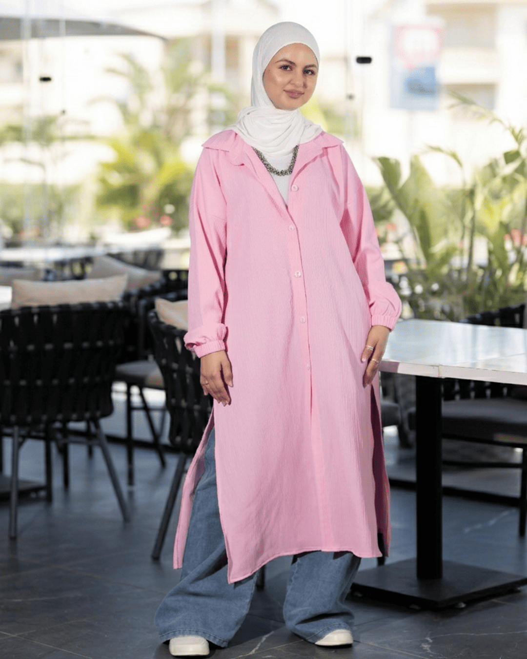Modest Summer Long-Shirt 949