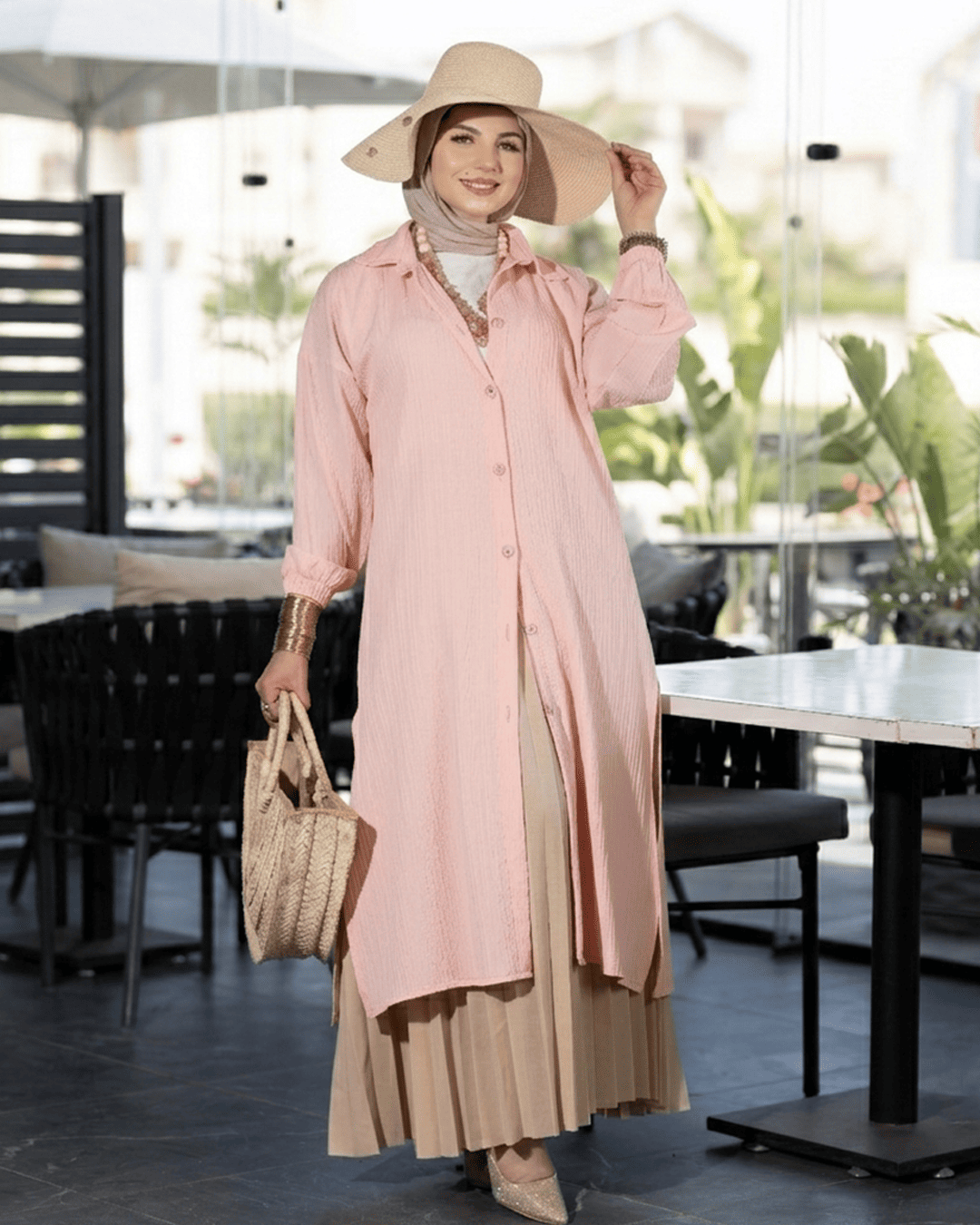 Modest Summer Long-Shirt 949