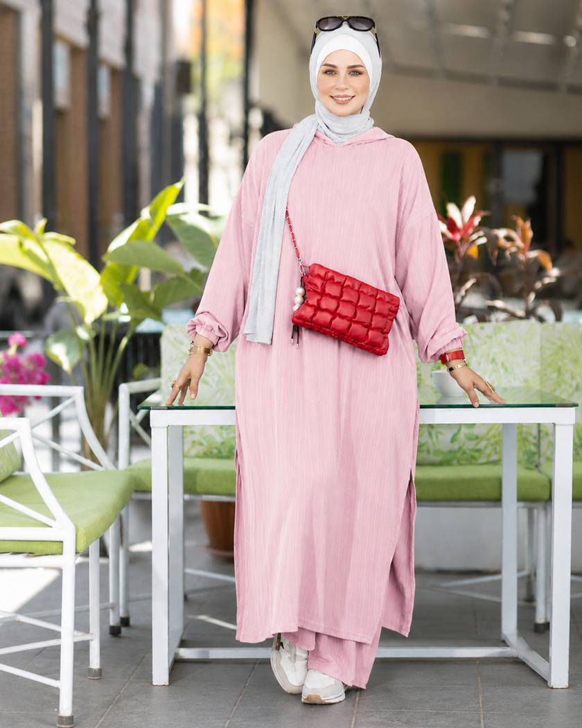 Long Tunic & Pants Set 957