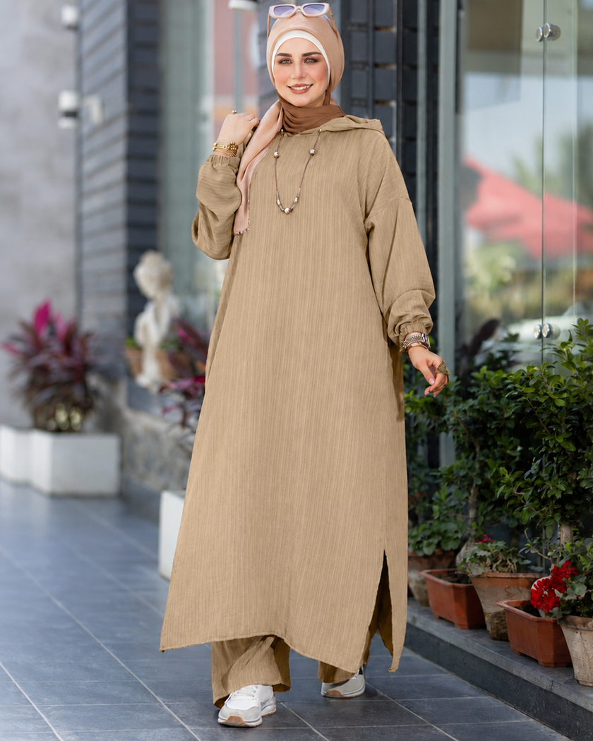 Long Tunic & Pants Set 957