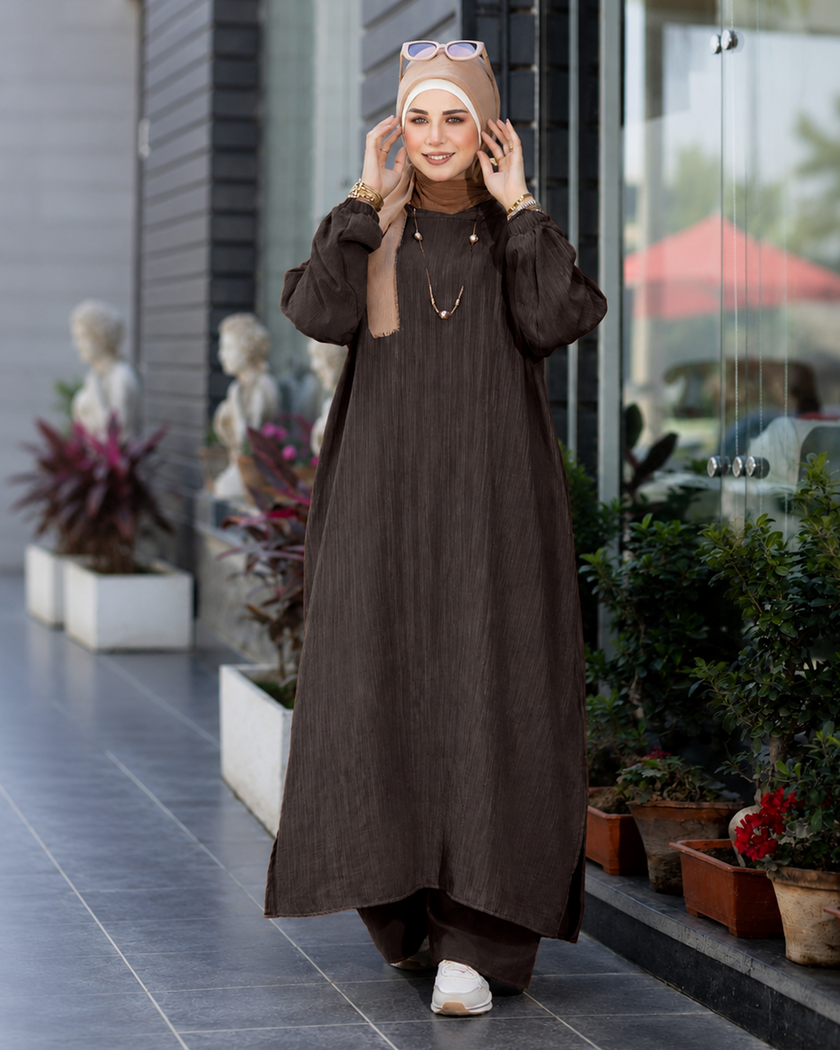 Long Tunic & Pants Set 957
