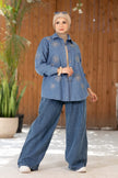 Embroidered Denim Shirt 954
