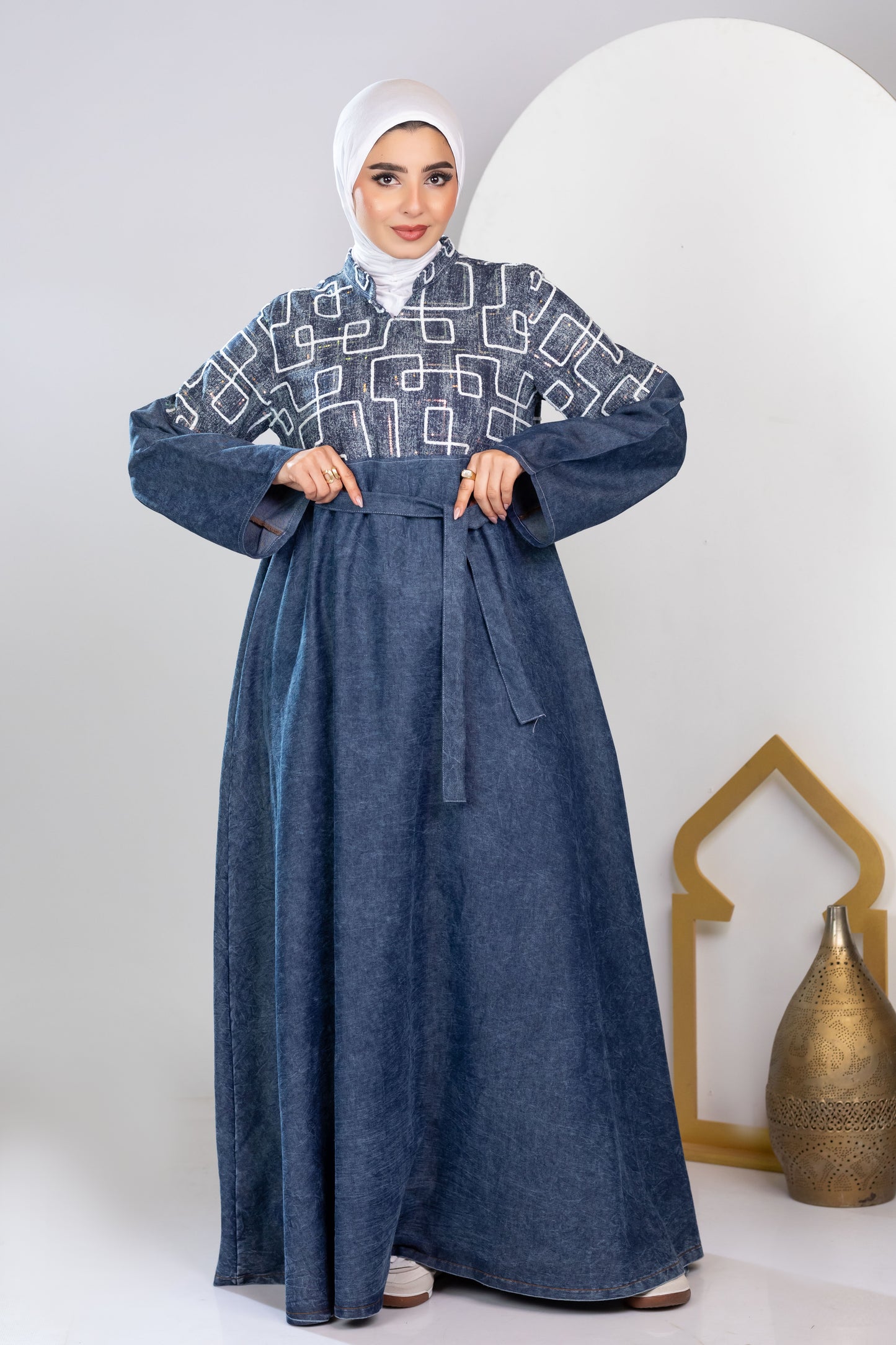 دريس جينز مطرز 930