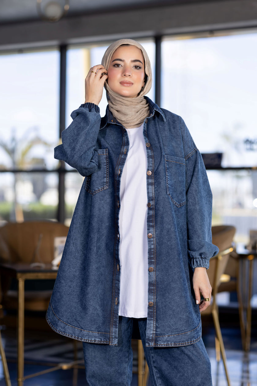 Modest Denim Set 937