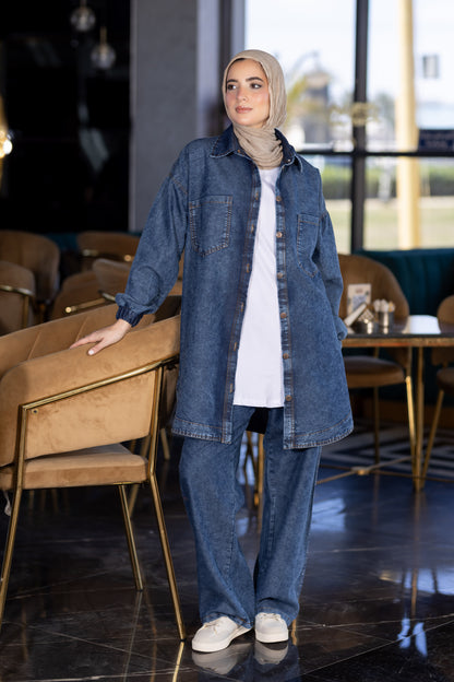 سوت جينز محجر موديست 937