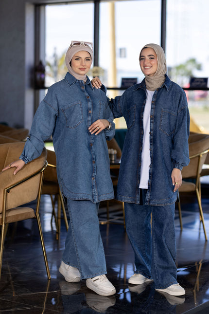 Modest Denim Set 937