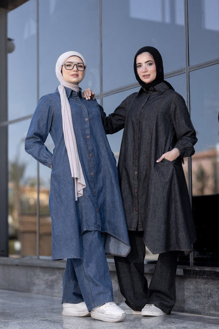 Long Denim Set 935