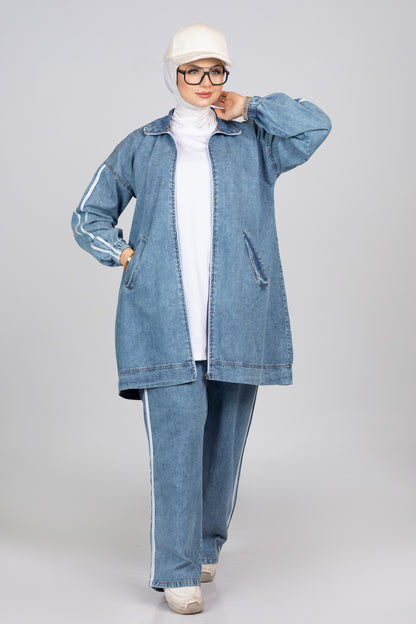 929 سوت جينز صيفي