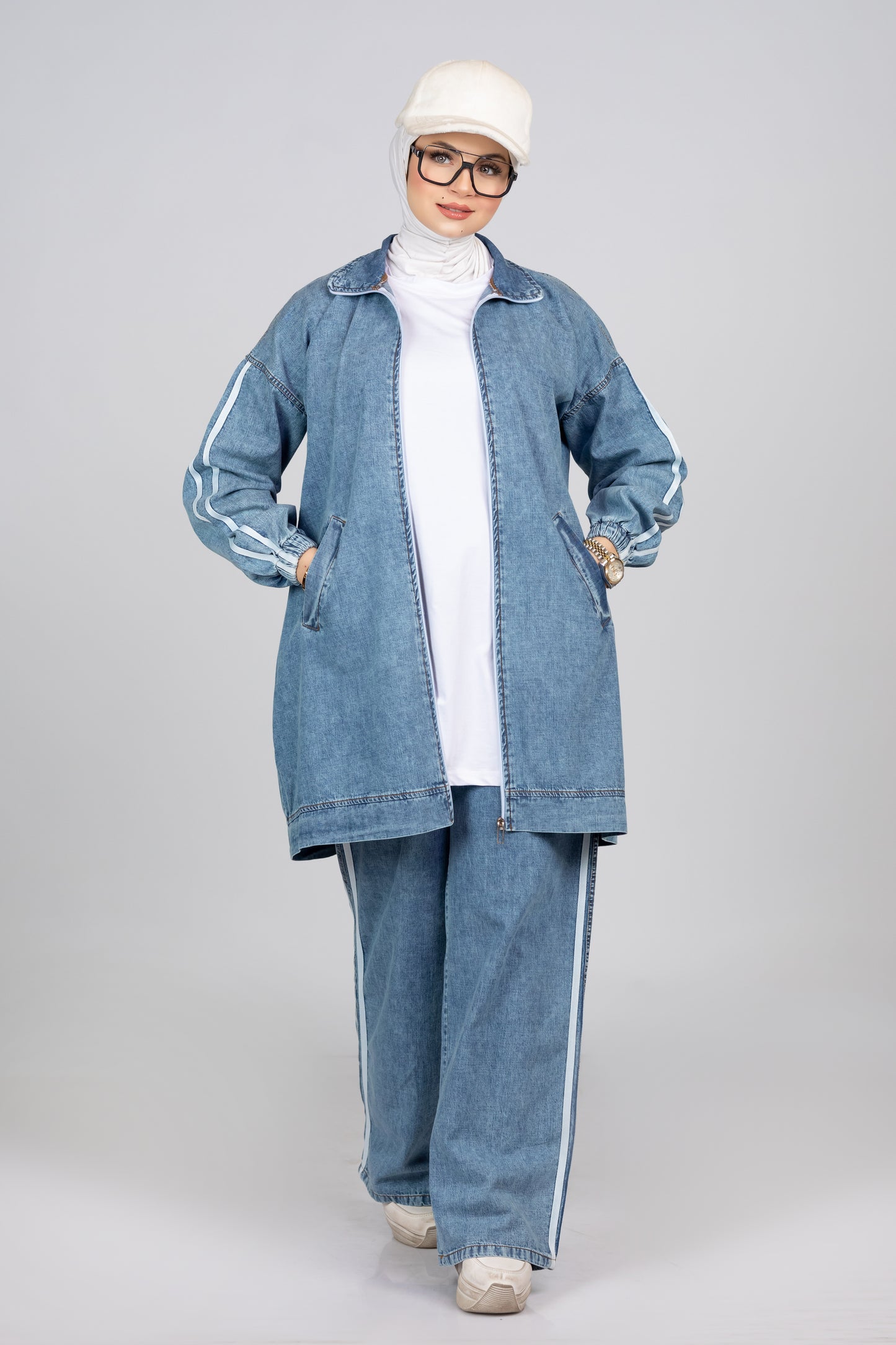 929 سوت جينز صيفي