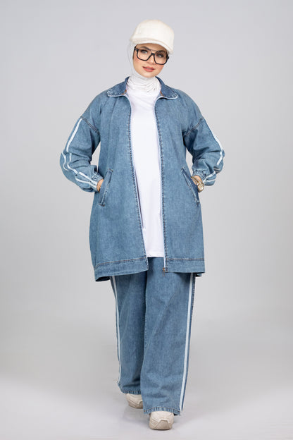 929 سوت جينز صيفي