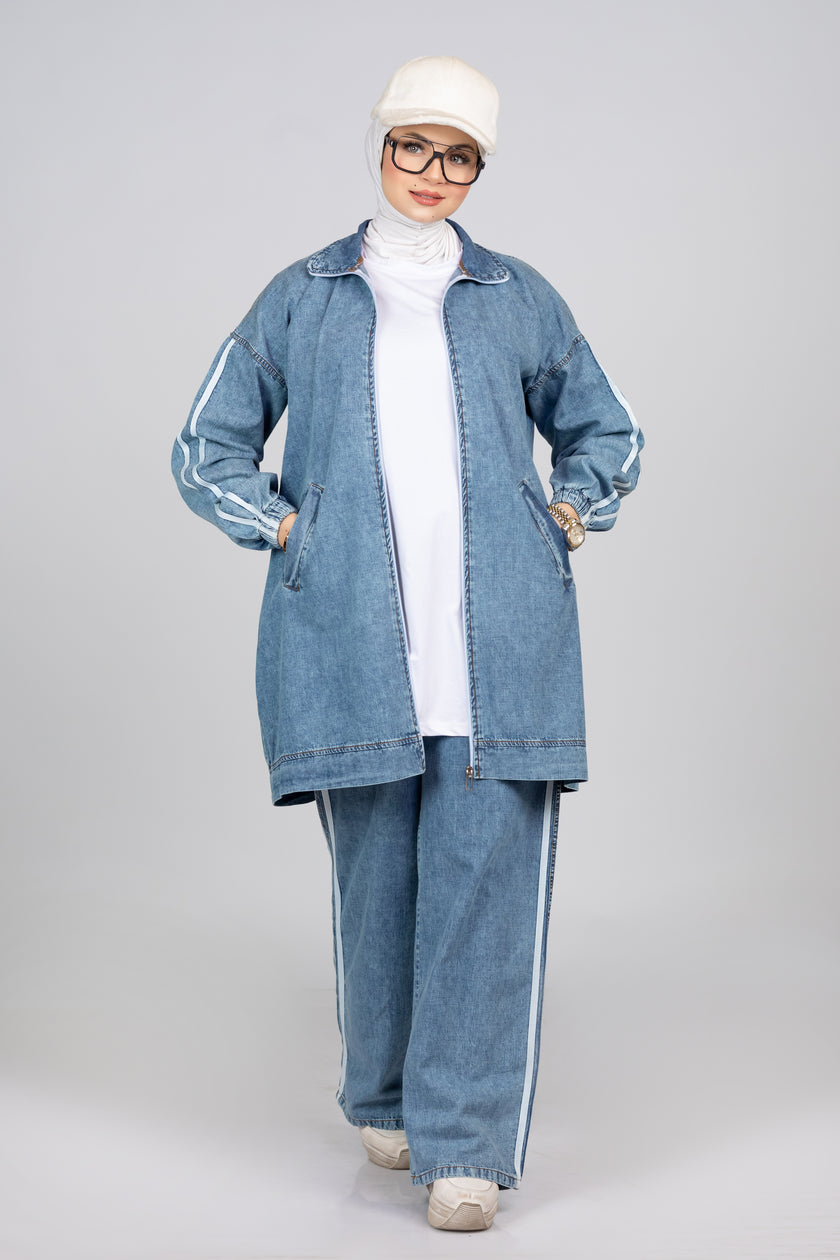 Summer jeans suit 929