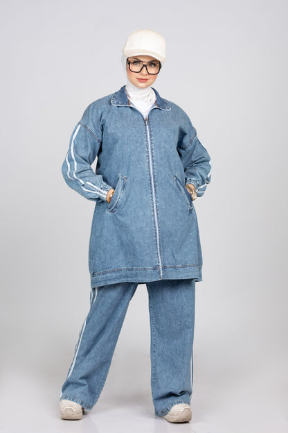 929 سوت جينز صيفي