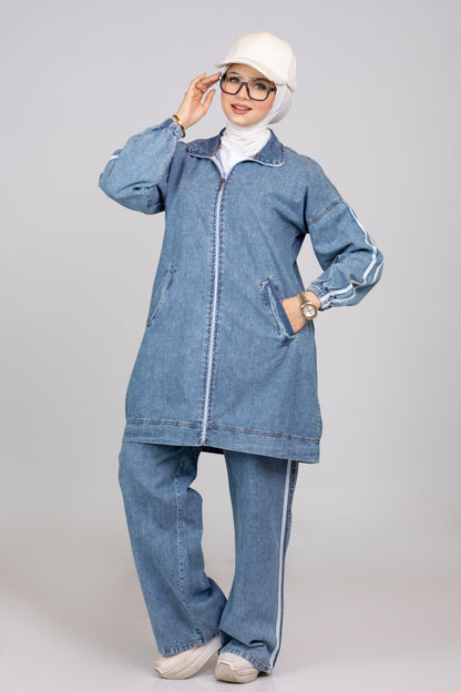 929 سوت جينز صيفي