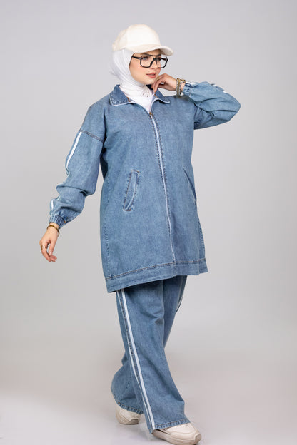 929 سوت جينز صيفي