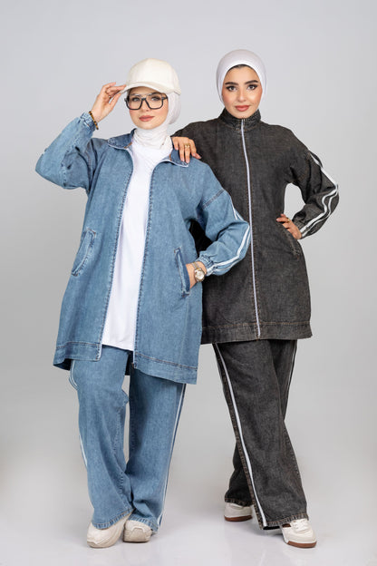 929 سوت جينز صيفي