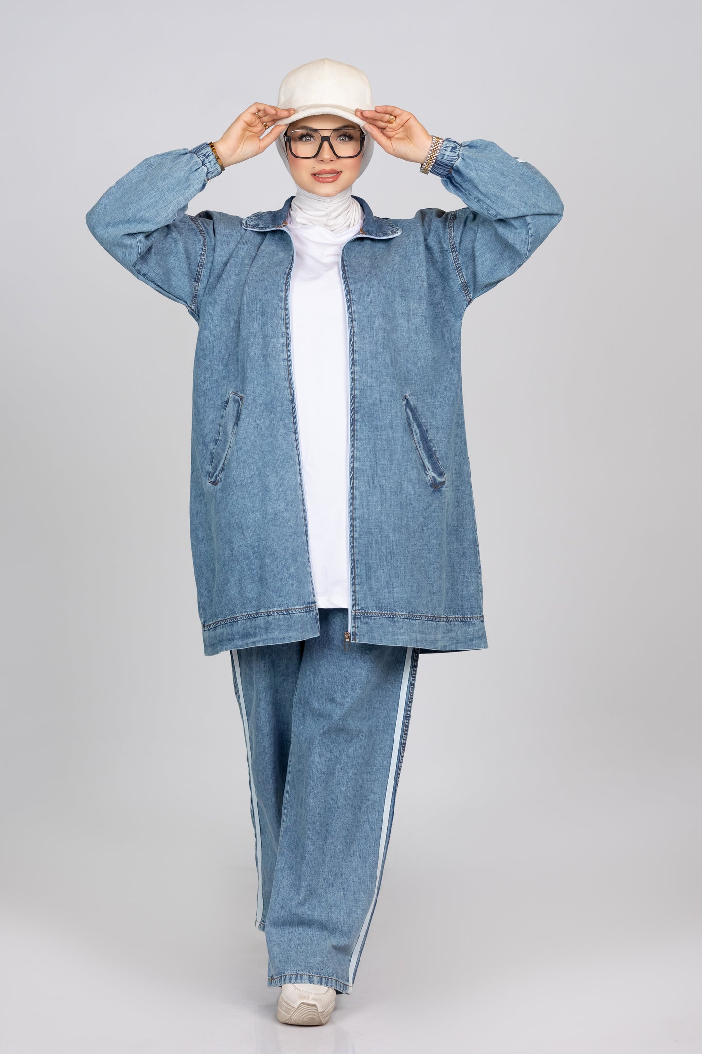 929 سوت جينز صيفي