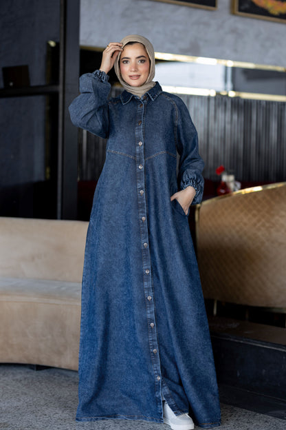 دريس جينز صيفي محجر 941