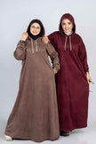 Modest Long Hoodie Dress 926