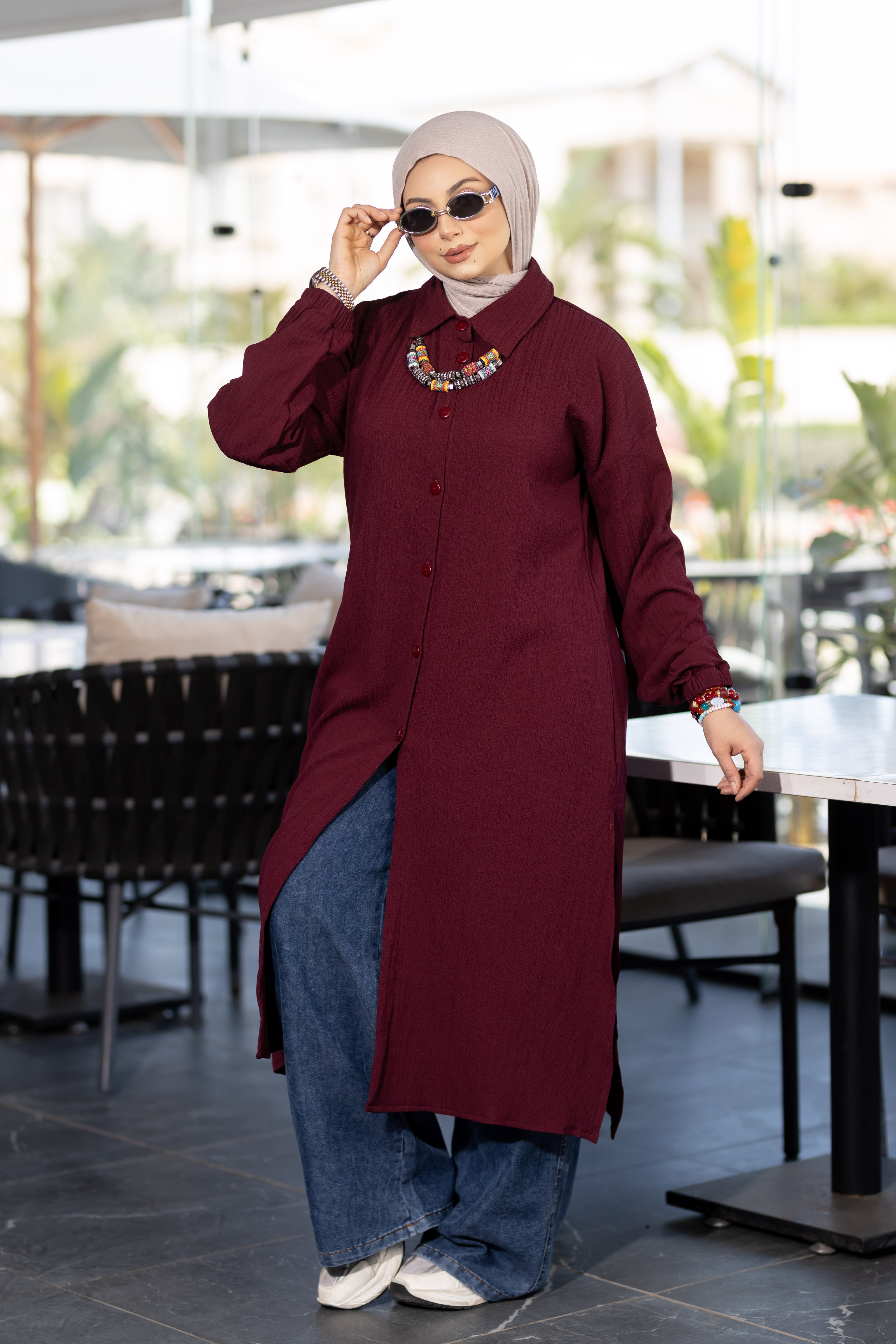 Modest Summer Long-Shirt 949