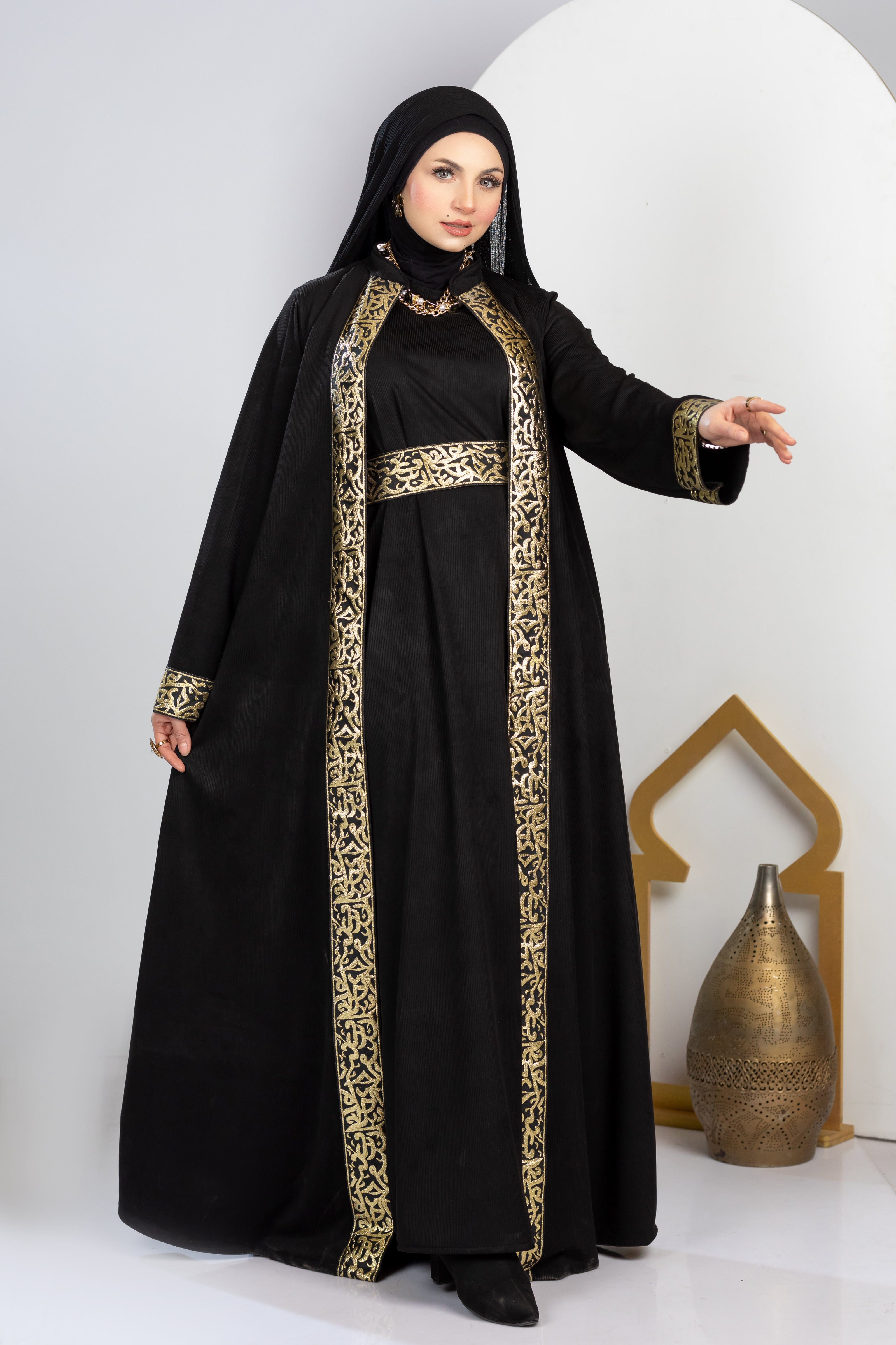Kaftan Ramadan With Belt 932