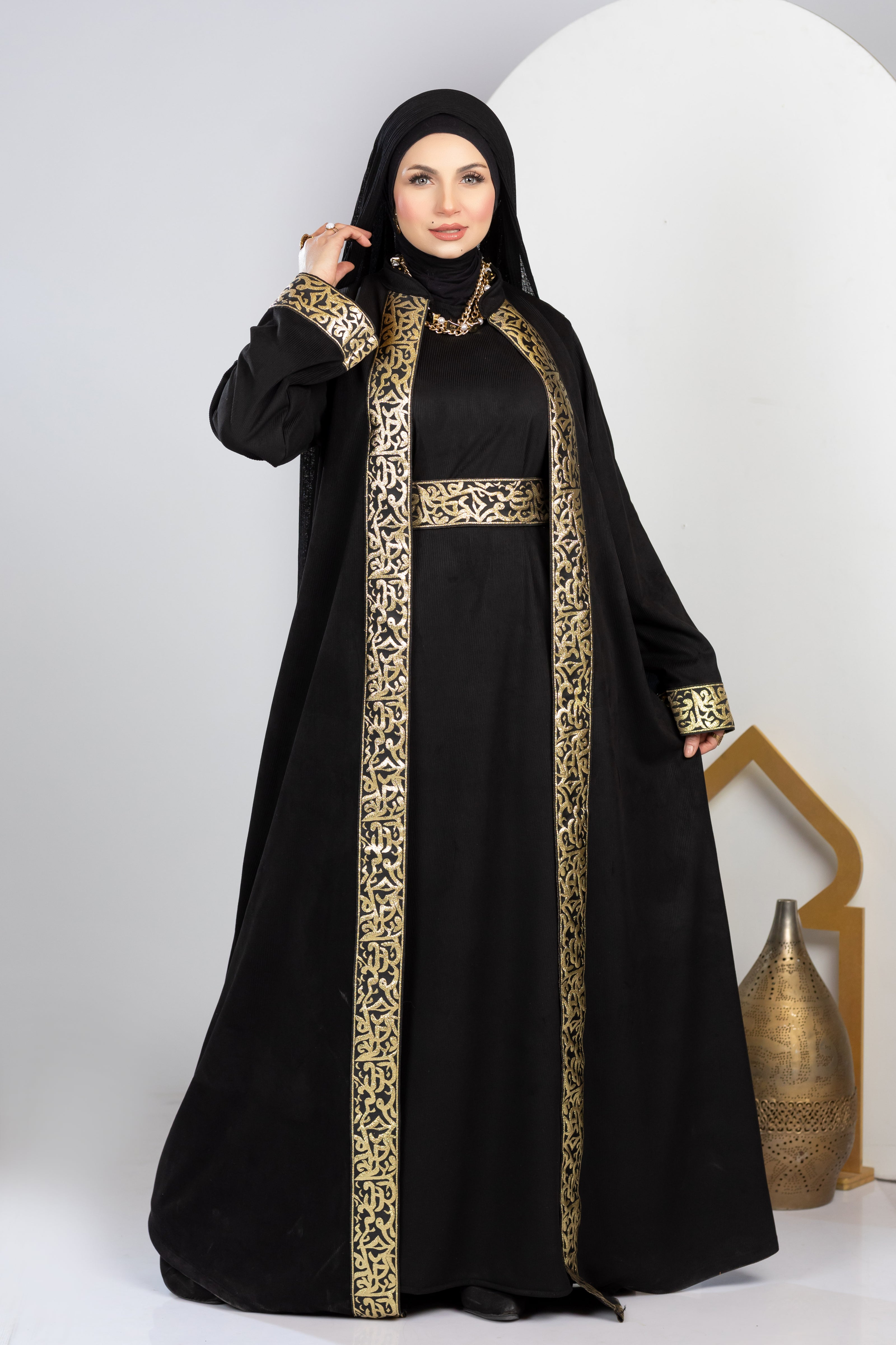 Kaftan Ramadan With Belt 932