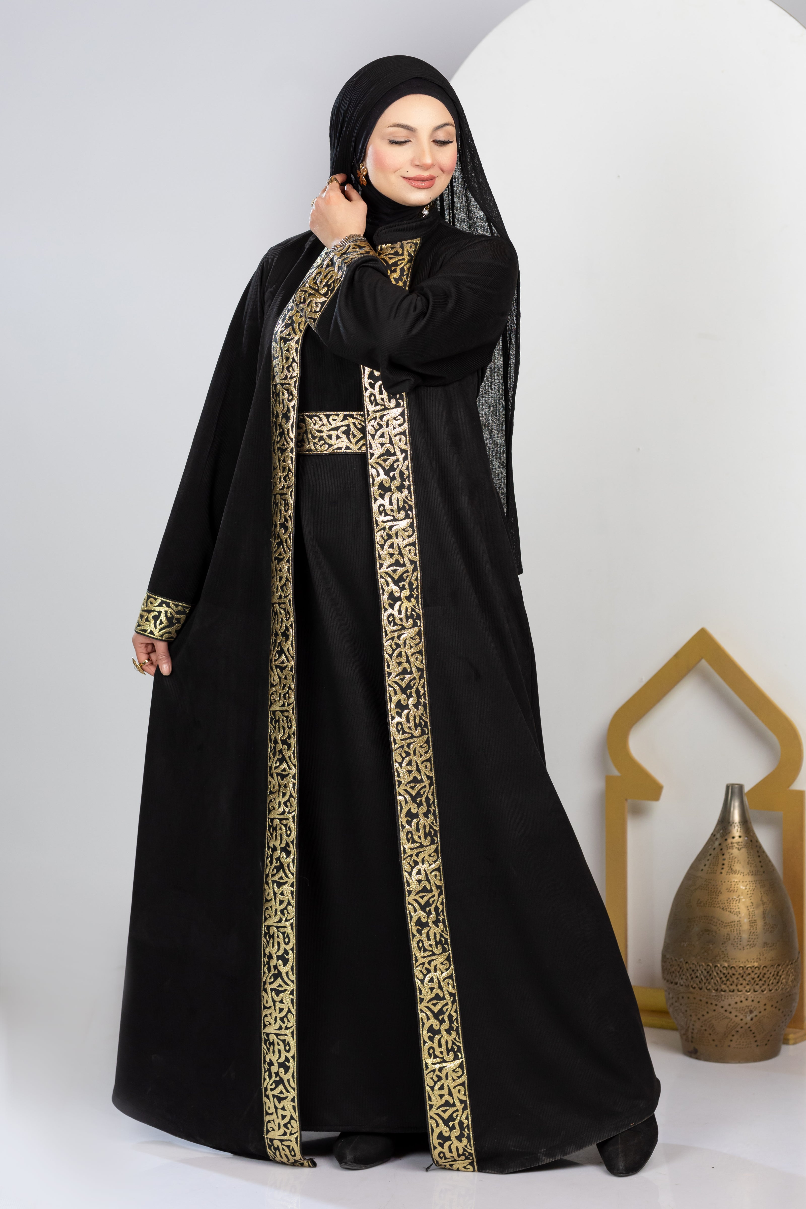 Kaftan Ramadan With Belt 932