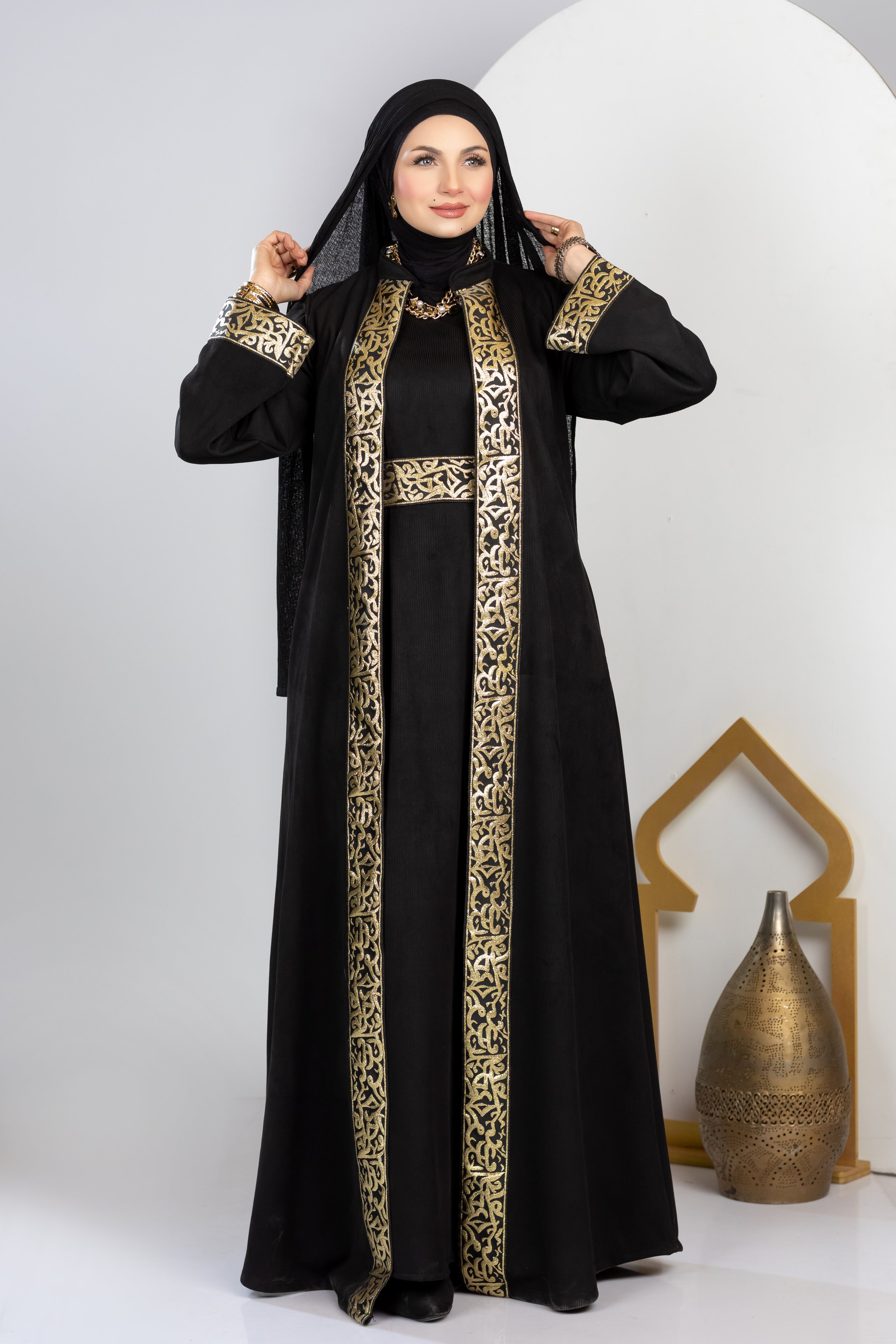 Kaftan Ramadan With Belt 932
