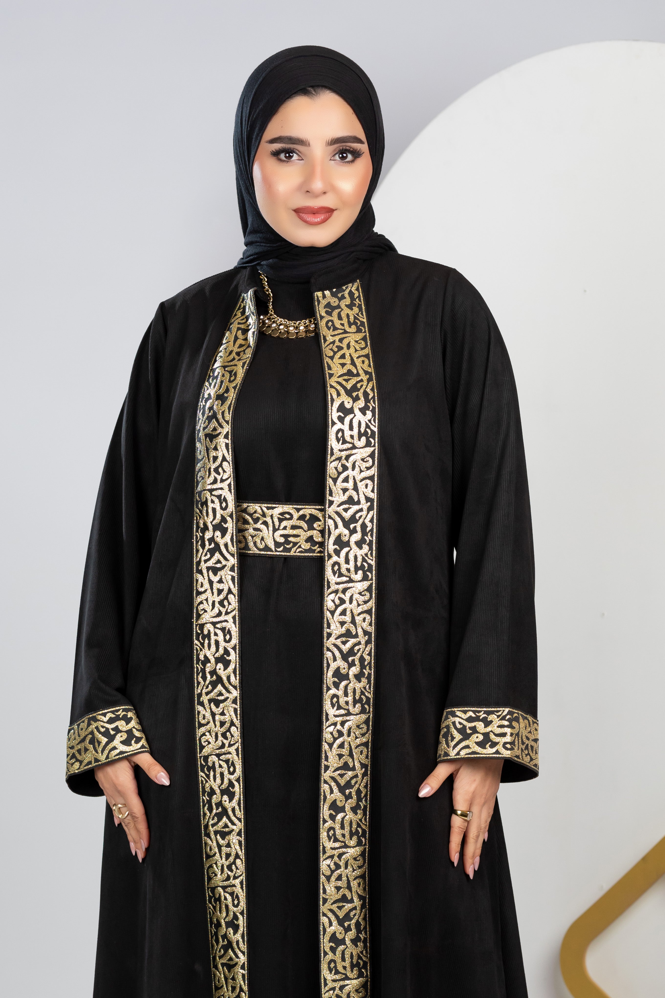 Kaftan Ramadan With Belt 932