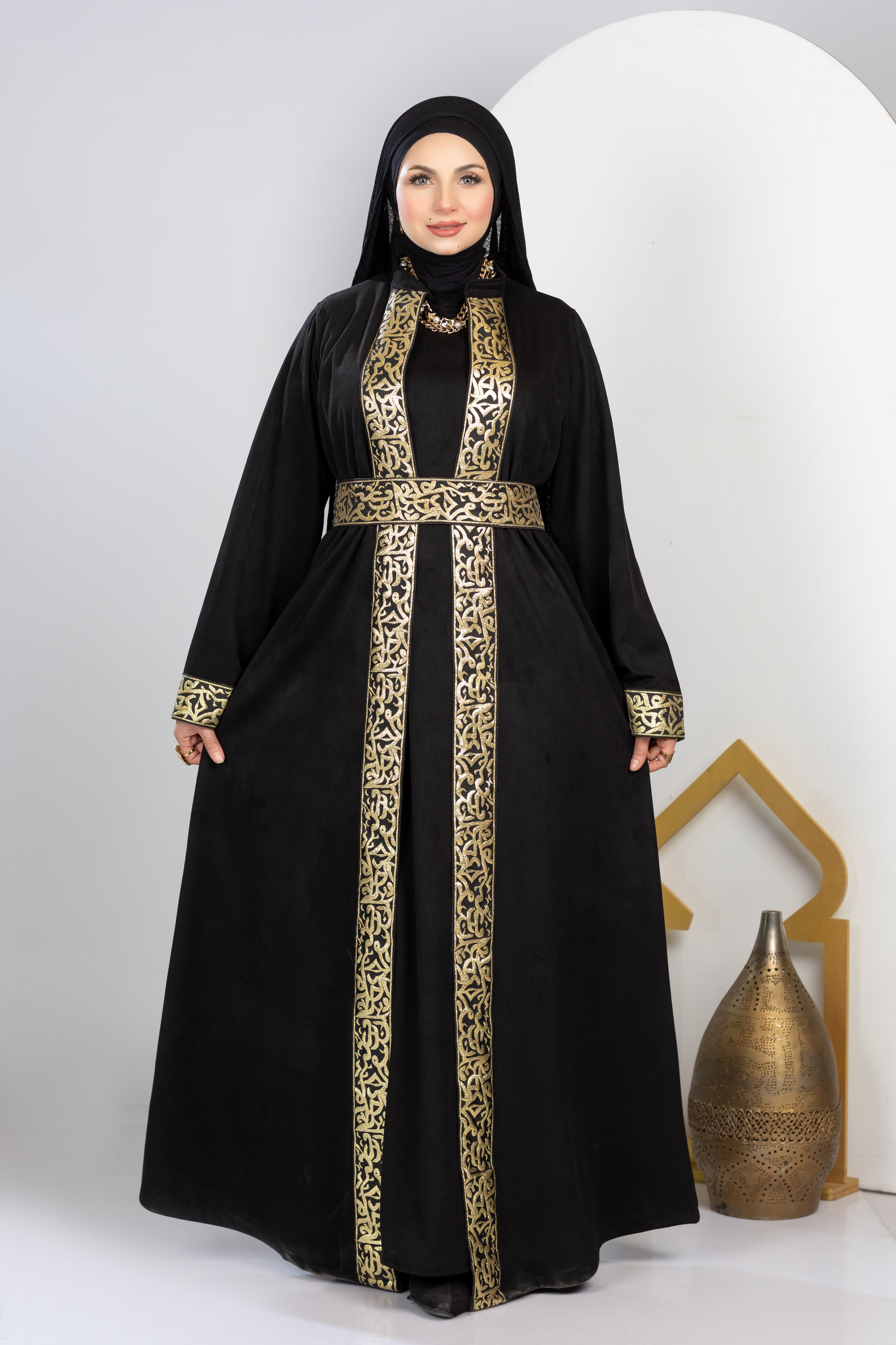 Kaftan Ramadan With Belt 932