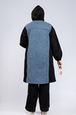 Scuba & Denim Mix Modest Suit 920