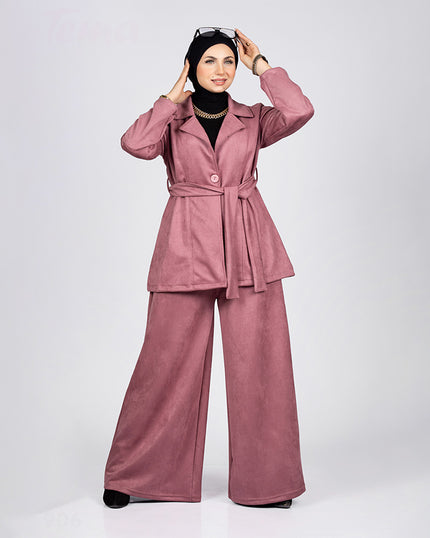 Suede Scuba Suit 906