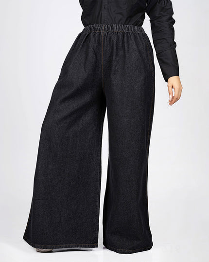 Wide Leg Jeans Pants 916
